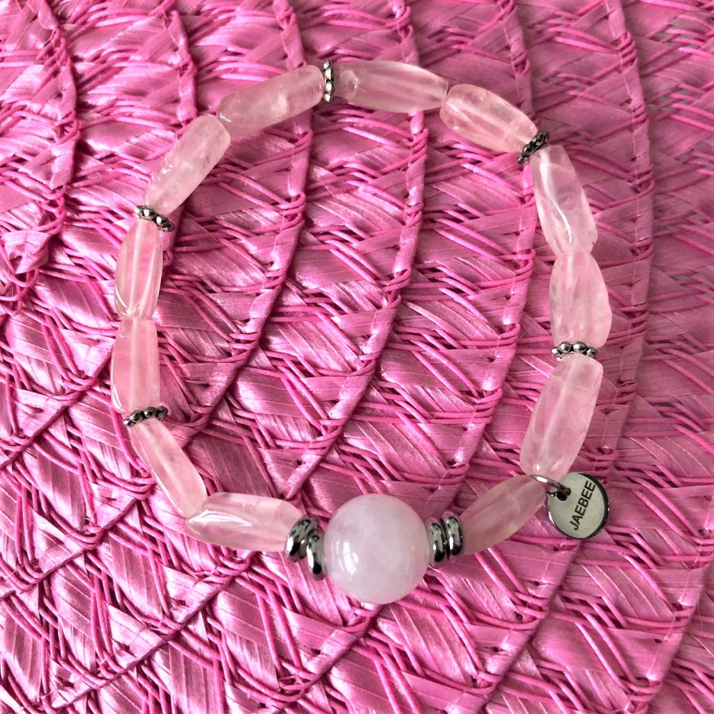 Rose Quartz Stretch Bracelet