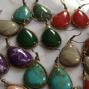 Gemstone Earrings-