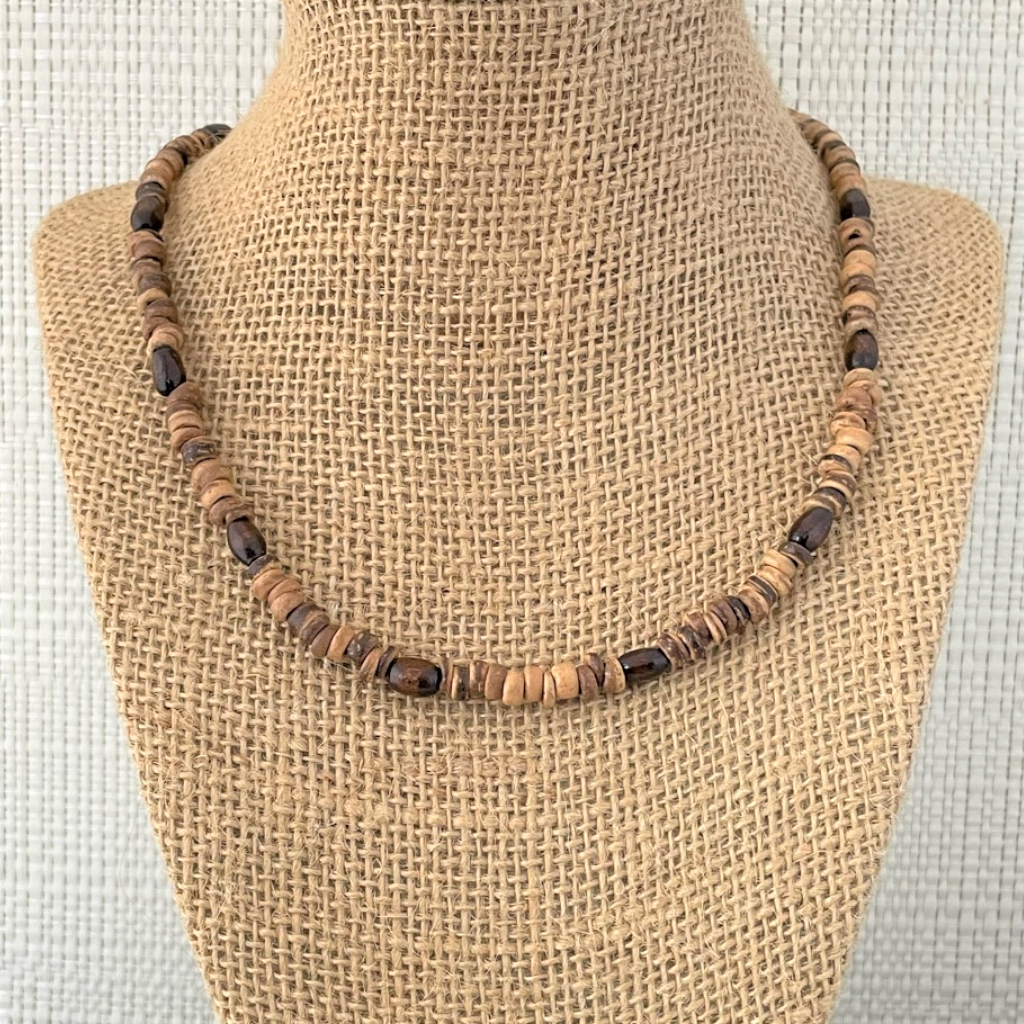 Amazon.com: Men's Black Beads Choker, Short Lava & Wood Beads Necklace for  Men, Boho Tribal Hippie Festival Handmade Jewelry for Guys by Magoo :  Handmade Products