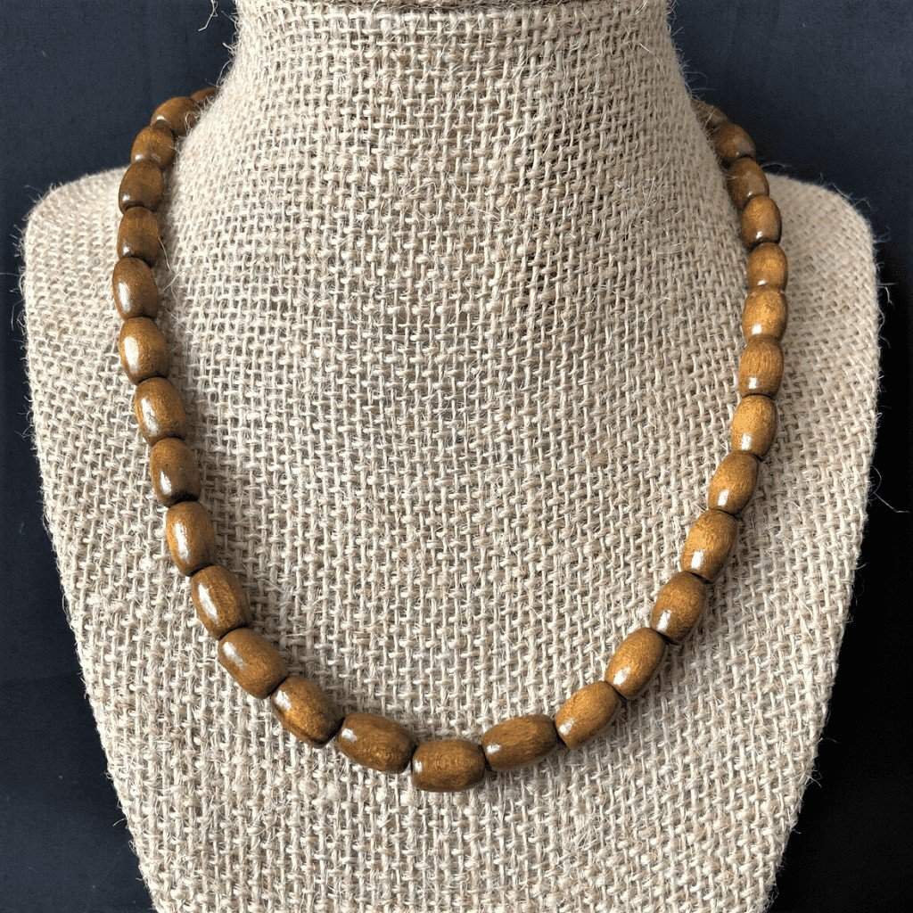 TUOKAY Chunky Wood Bead Necklace 16mm Thick Men and Women Africa Wooden  Chain Unisex Brown Wood Necklaces, 24 inches, Wood, No Gemstone :  Amazon.co.uk: Fashion