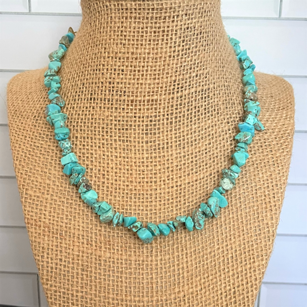 Hubei Turquoise Necklaces 30-32 Inches | Gem Center USA INC