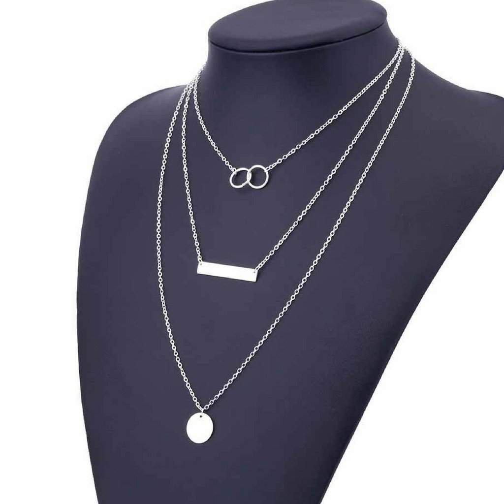 Double Layered Snake Silver Chain | Silver Necklaces | Canada – Barebone  Apparel